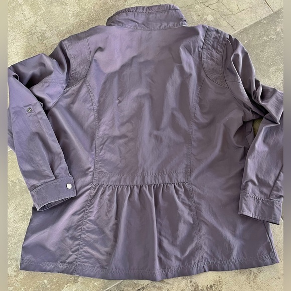 Eddie Bauer Rain Jacket Dusty Purple - Picture 1 of 7